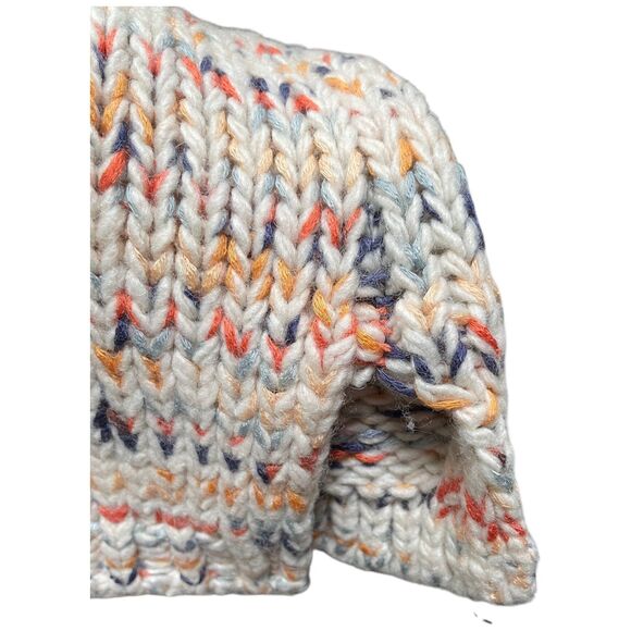 Gap ivory multicolor marled pullover sweater wool blend size Medium M - Picture 12 of 12
